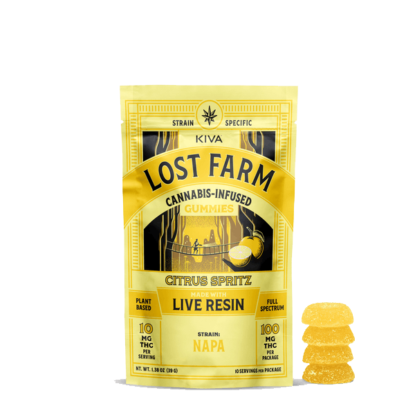 Lost Farm 'Citrus Spritz x Napa' Live Resin Gummies [10pk]-1