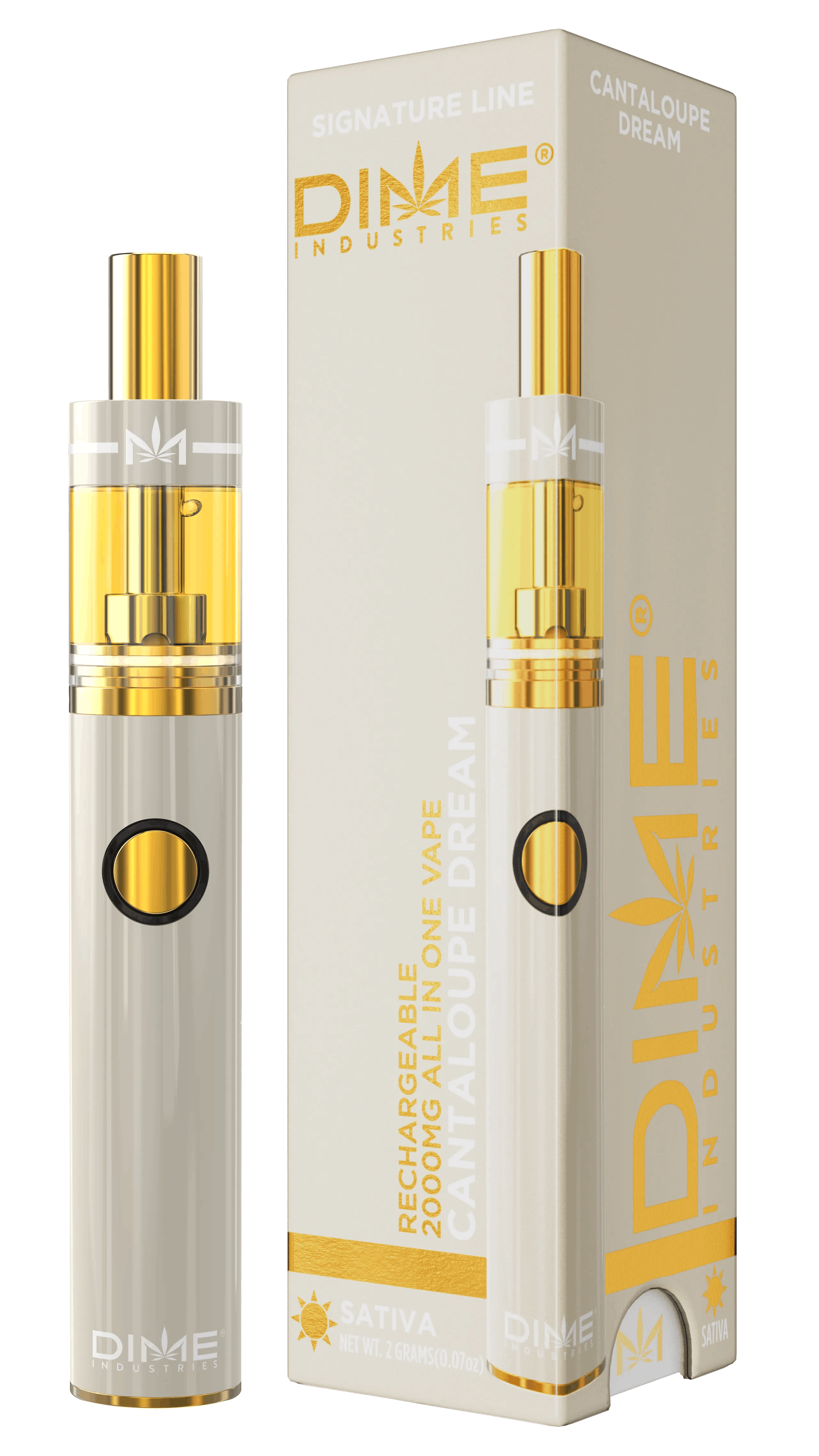 Product: Dime Industries | Cantaloupe Dream | Distillate AIO - 2g