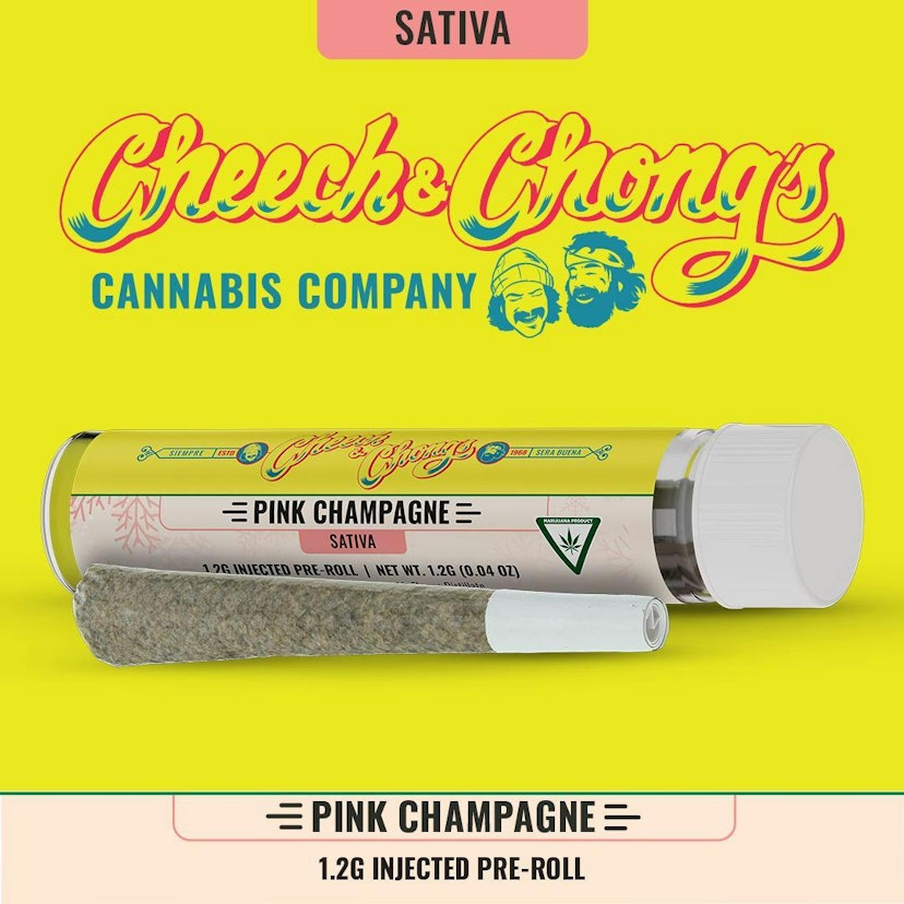 Cheech & Chong 1.2g Injected Preroll Pink Champagne