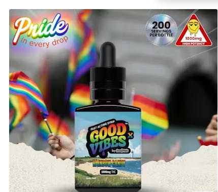 Product Rainbow Candy Pride Good Vibes X Fast Acting Syrup