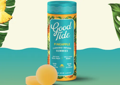 Pineapple Gummies – 100mg 10pk-active