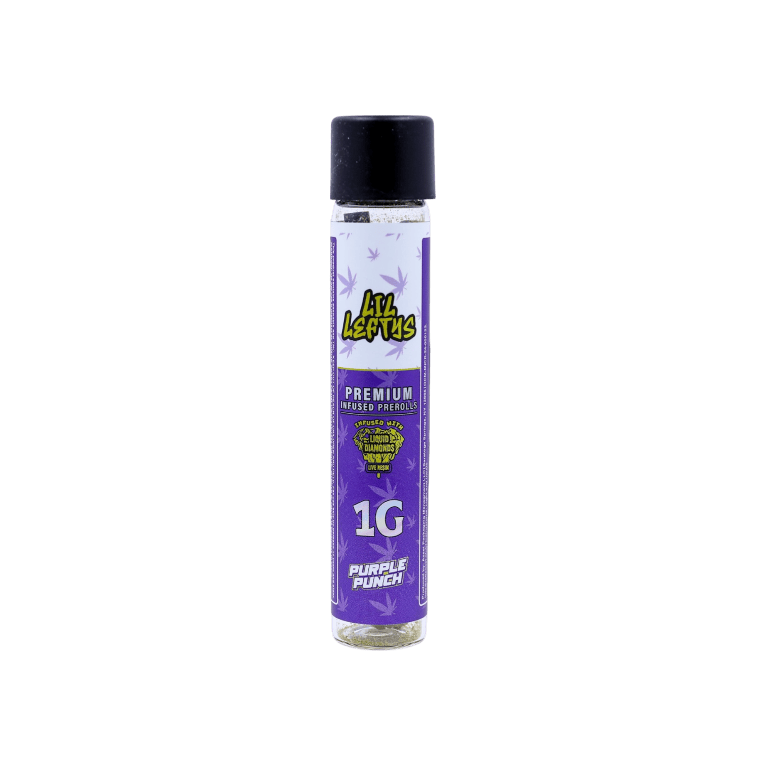 Left Coast Purple Punch Infused Preroll - The Flowery NY