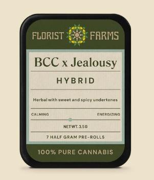 Florist Farms Banana Cream Cake x Jealousy