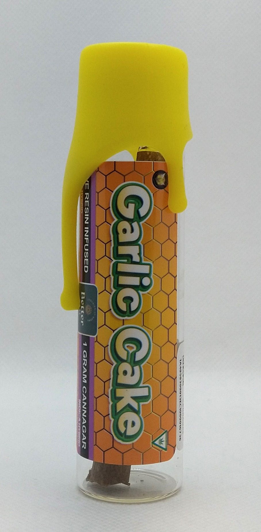 Canna Bee | Garlic Cake | Infused Cannagar Pre-roll Indica