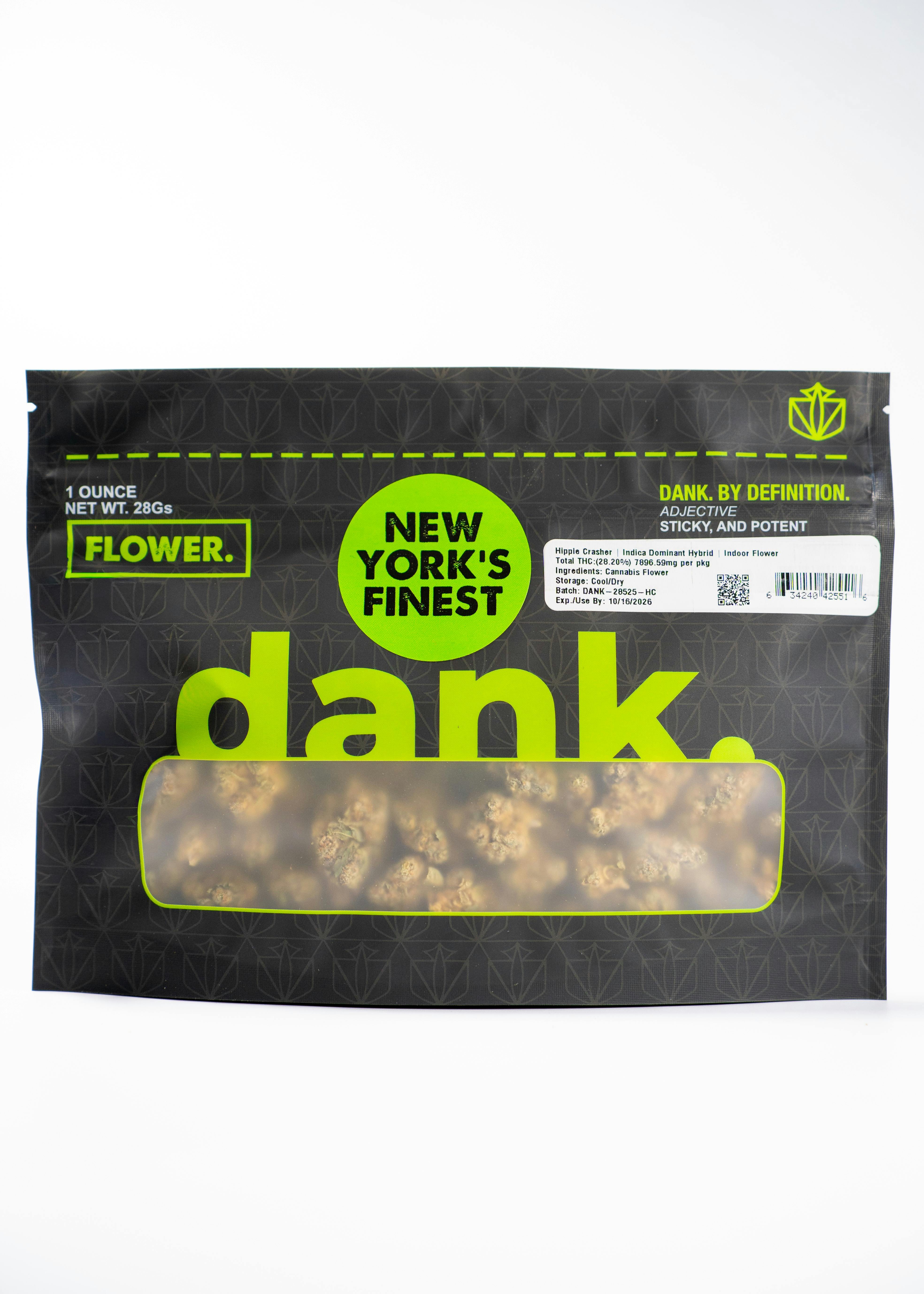 dank. by definition Hippie Crasher - FLOWER cannabis product, 1oz