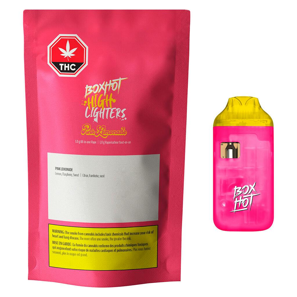 BOXHOT - Highlighters – Pink Lemonade