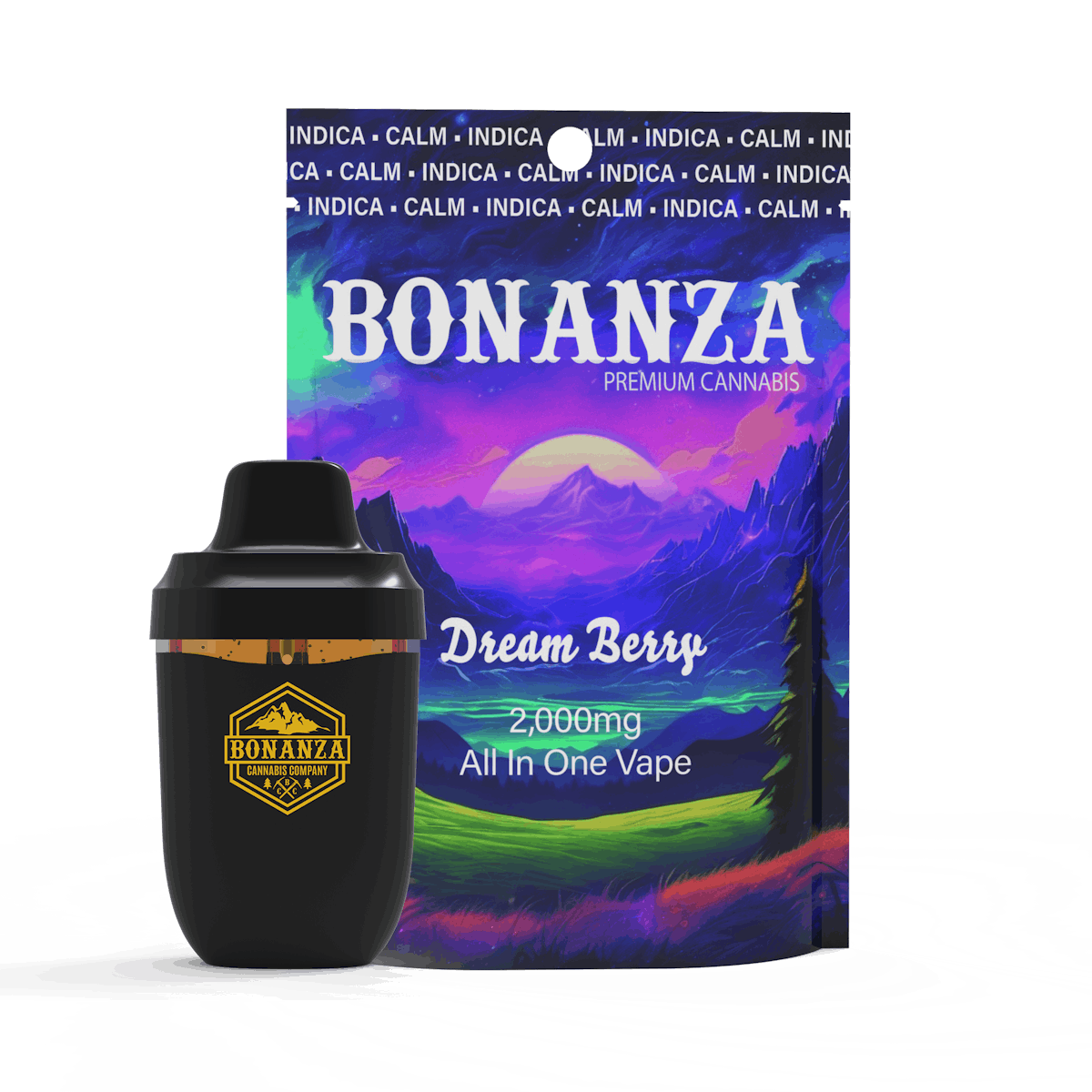Photo of Bonanza Dream Berry AIO Vape