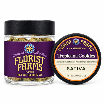Florist Farms - 7g - Tropicana Cookies - FLOWER by Florist Farms at King of Budz
