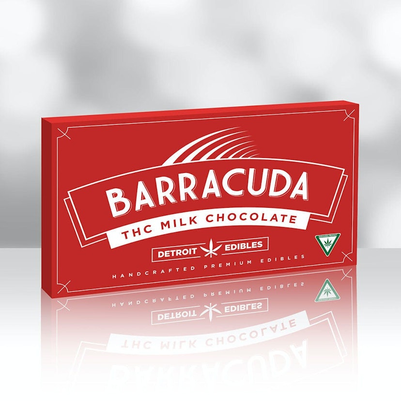 Detroit Edibles - Barracuda Bar Milk Chocolate 200mg