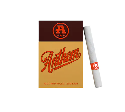 Anthem | 10ct Pre Roll Pack | Sativa Blend | 3.5g-active