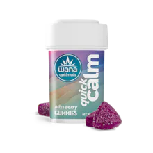 Wana - 10mgTHC : 100mgCBD : 100mg CBG Quick Calm - Bliss Berry
