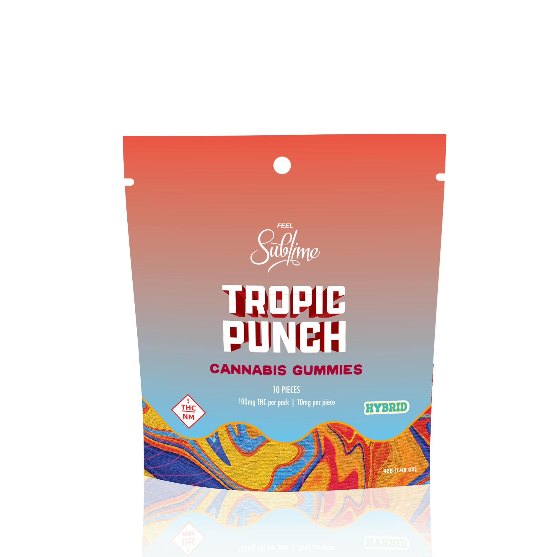 Sublime | Tropic Punch | 100MG Gummies