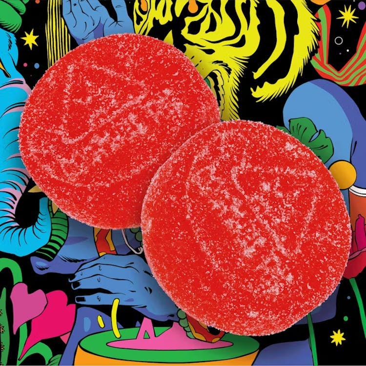 Sapura Tropical Paradise Punch 100MG Gummies - Major Bloom