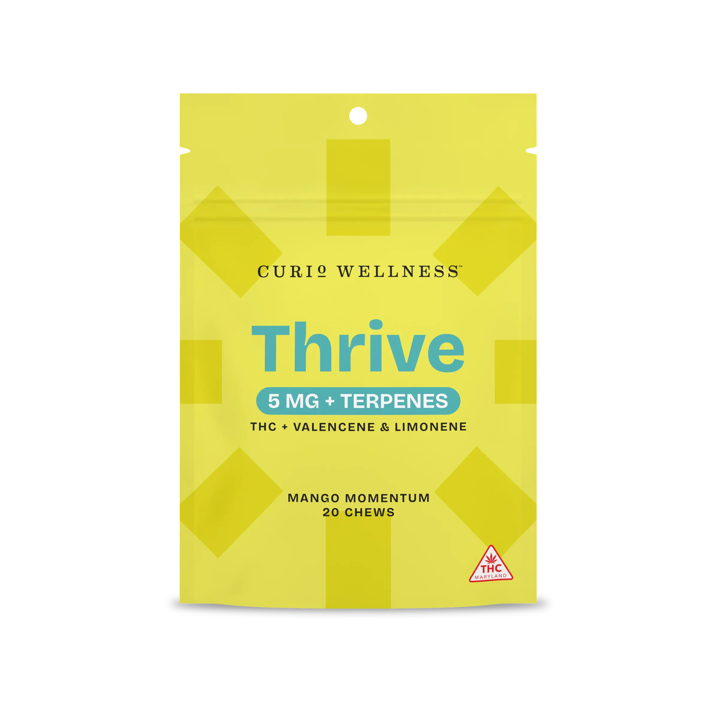 Thrive 5mg + Terpenes | Mango Momentum Chews (Formerly Mango