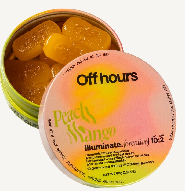 Off Hours Off Hours - Gummies - Peach Mango Illuminate (Creative