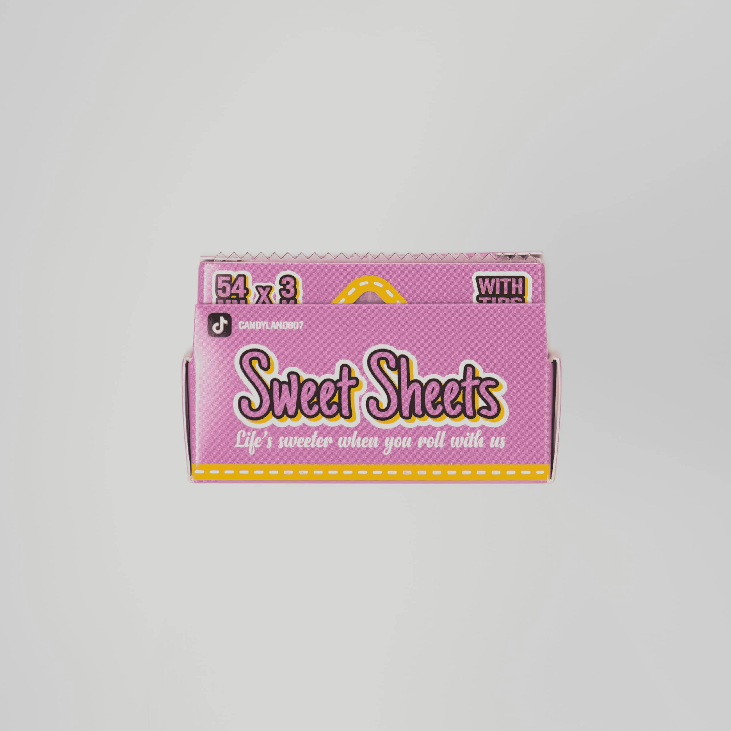 Accessories | Sweet Sheets | Strawberry | 10ft Rolling Paper