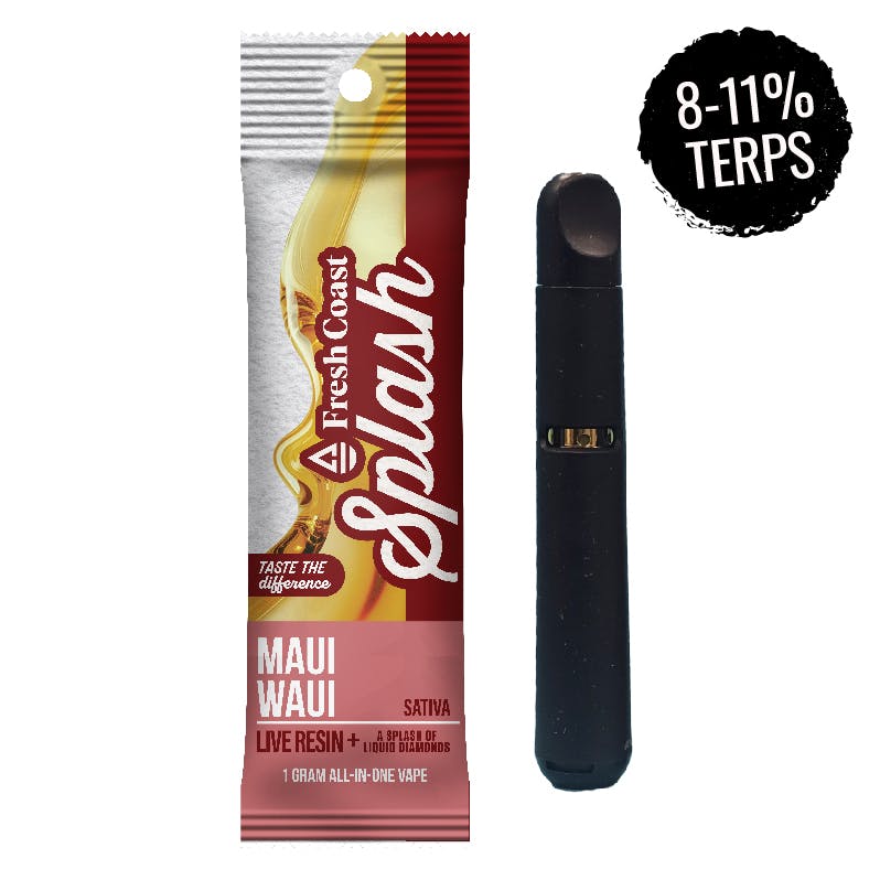 Product: SPLASH | Live Resin Disposable - 1g - Maui Waui