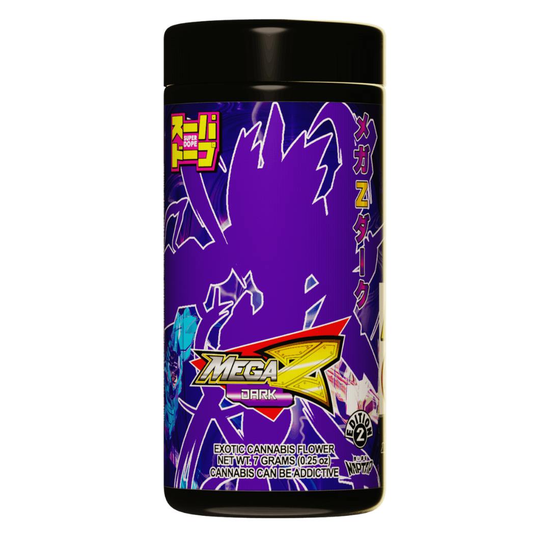 Super Dope x Mega Dark Z Cali Pack 3.5g Mylar Bag - CaliPackz