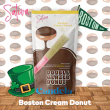 "Boston Cream" Double Glazed Donut - 1.5G