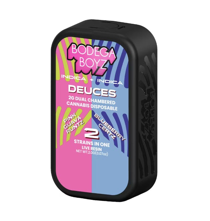 Bodega Boyz - Pink Guava Runtz x Blueberry Certz Disposable Vape