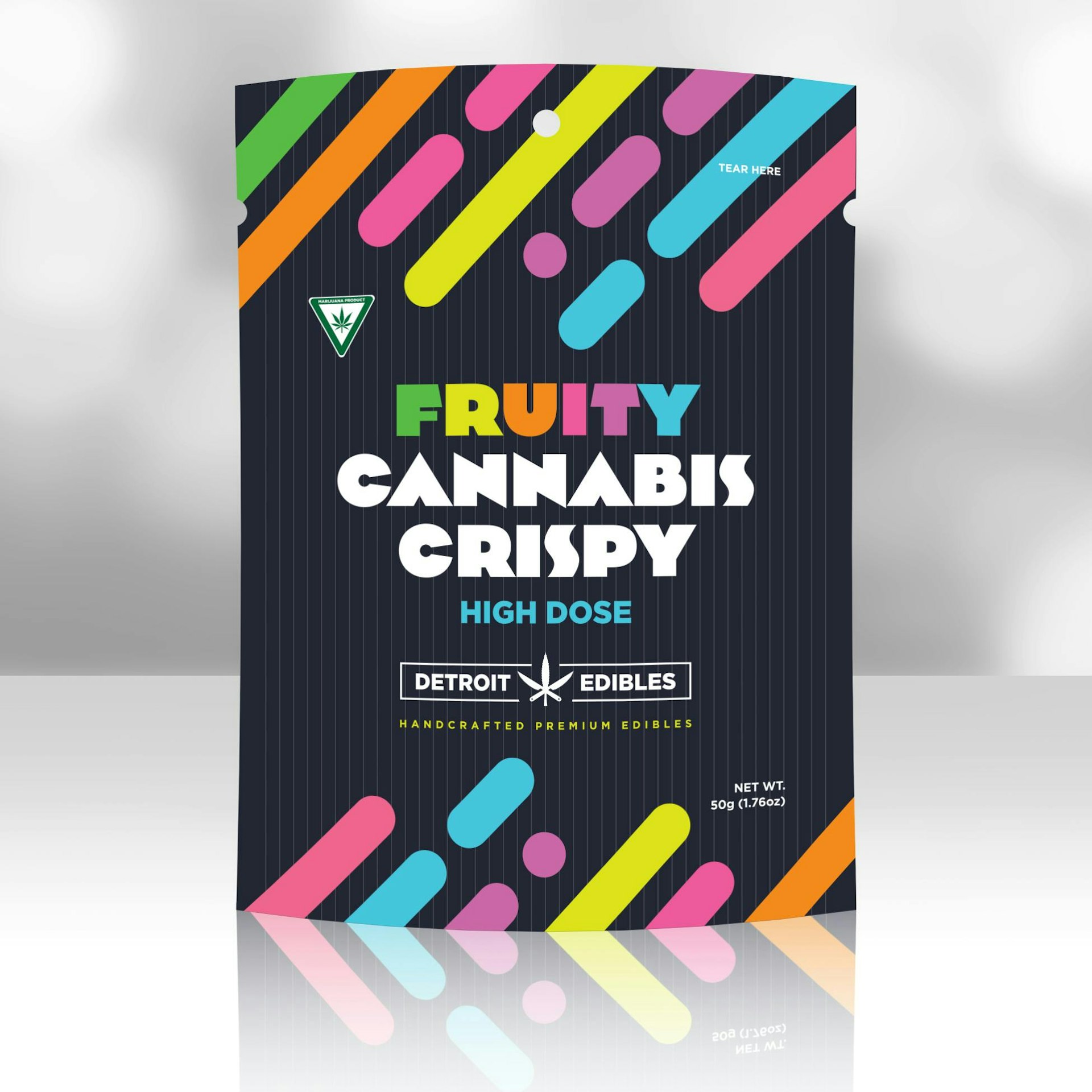 Detroit Edibles - Fruity Cannabis Crispy 200mg