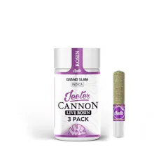 Jeeter - 3-Pack .5g Live Rosin Cannons - Grand Slam - PRE_ROLLS by Jeeter at King of Budz