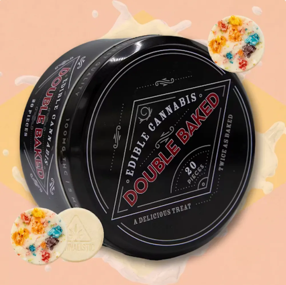 Product Double Baked | Fruity Cereal Milk Chocolates | RSO Bites | 100mg