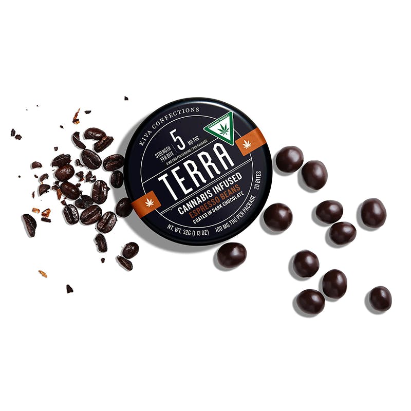 Terra | Espresso | 100mg (20x5mg) Chocolate Bites
