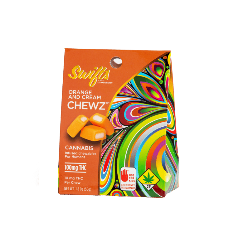 Swifts: Orange Cream Chewz - 10pk 100mg