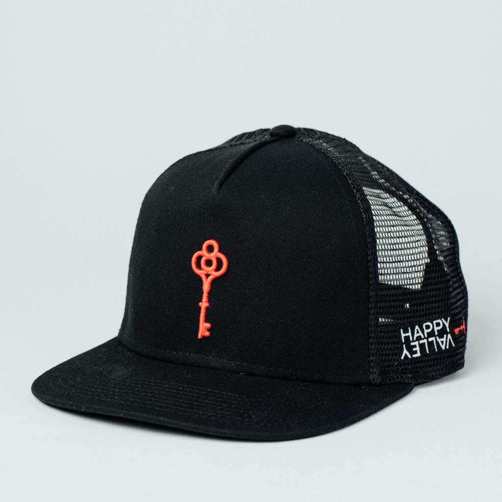 Black Trucker Hat