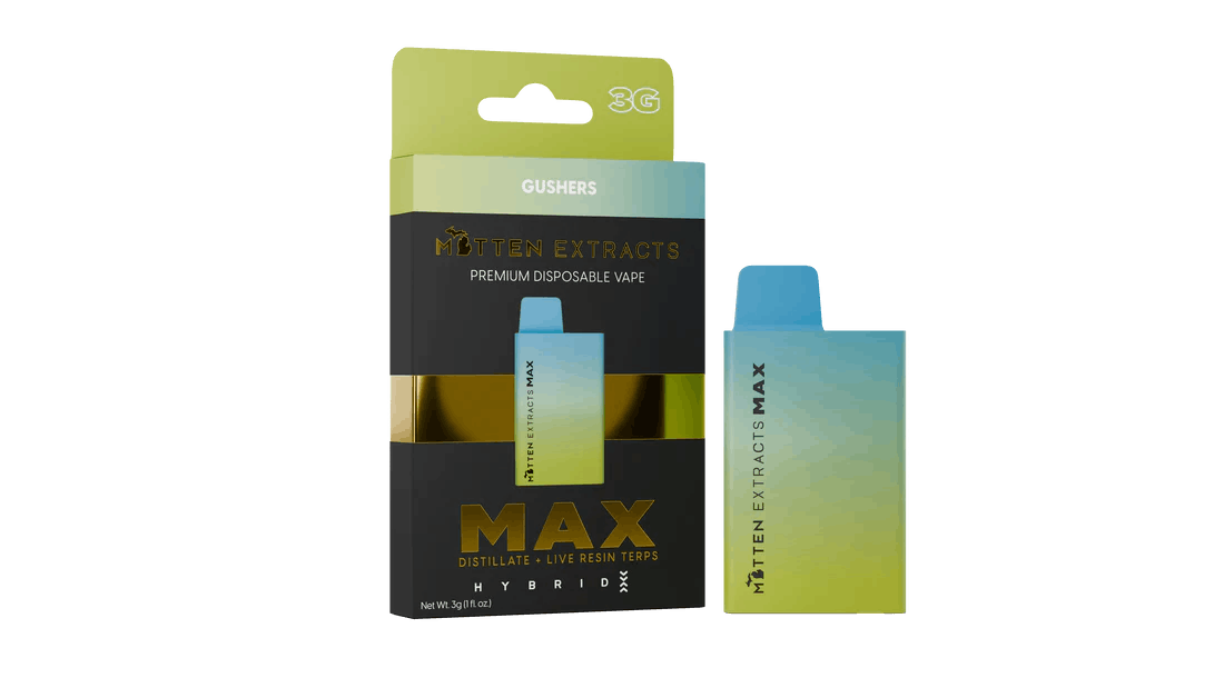 MITTEN EXTRACTS | GUSHERS | PLUS DISPOSABLE MAX HYBRID