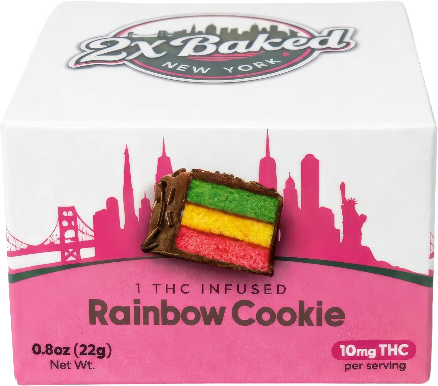 Rainbow Cookie | 10mg by 2x Baked | Buy Online | Treehouse