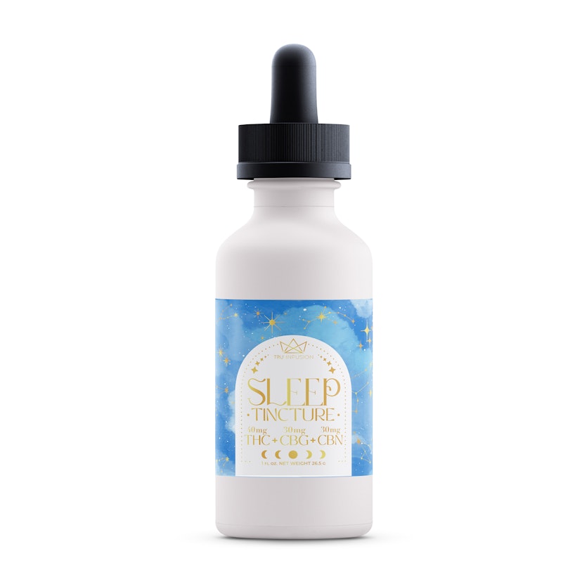 Tru Infusion Tincture: Sleep THC:CBG:CBN 100mg