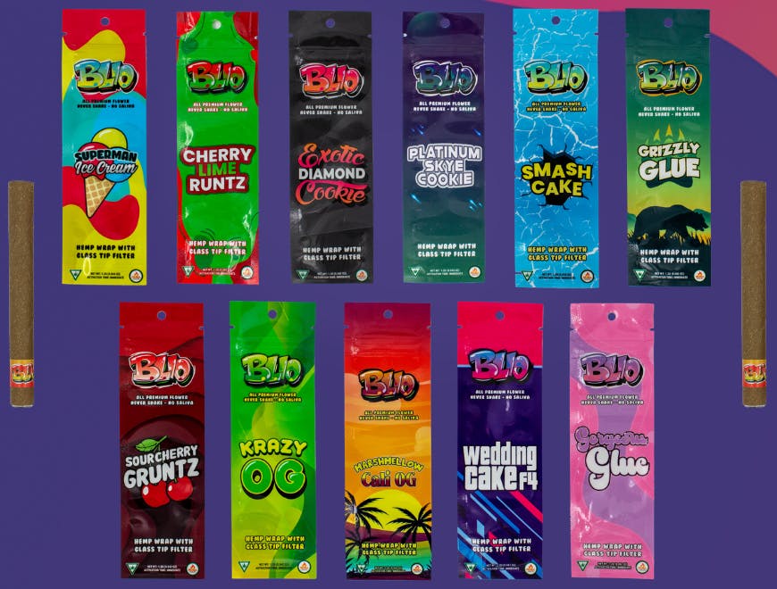 Product: Blio Bullet | Pre-Rolled Blunt - 1g - Cookie Monster