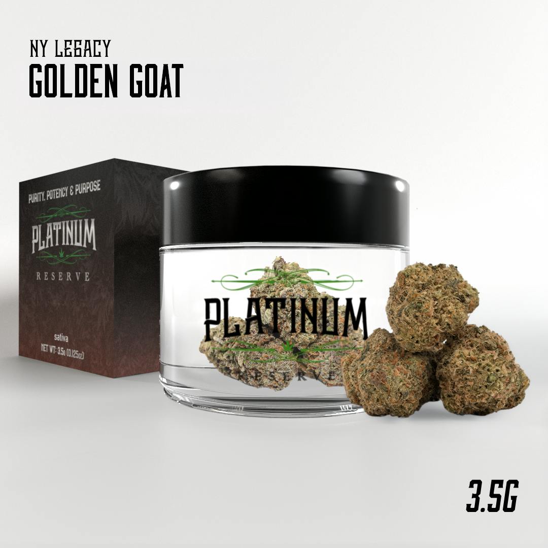 Platinum Reserve Golden Goat 3.5g Flower