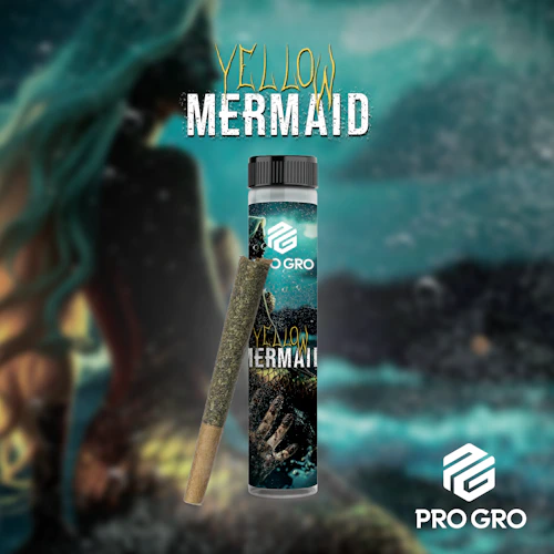Pro Gro - 1g Preroll - Yellow Mermaid