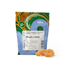 MFNY - 100mg Live Resin Gummies - Peach x Oishii