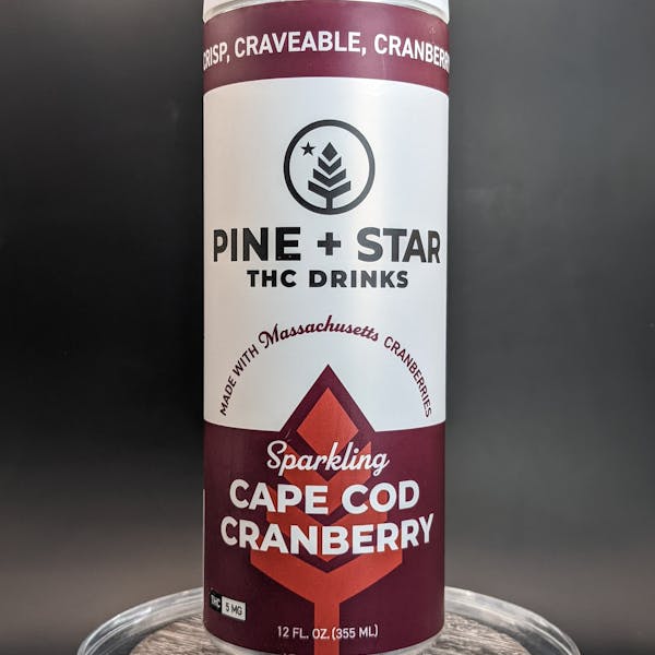 Cape Cod Cranberry Sparkling Drink - 5mg - Pine and Star