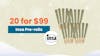 20 for $99 - Insa .5G Pre-rolls
