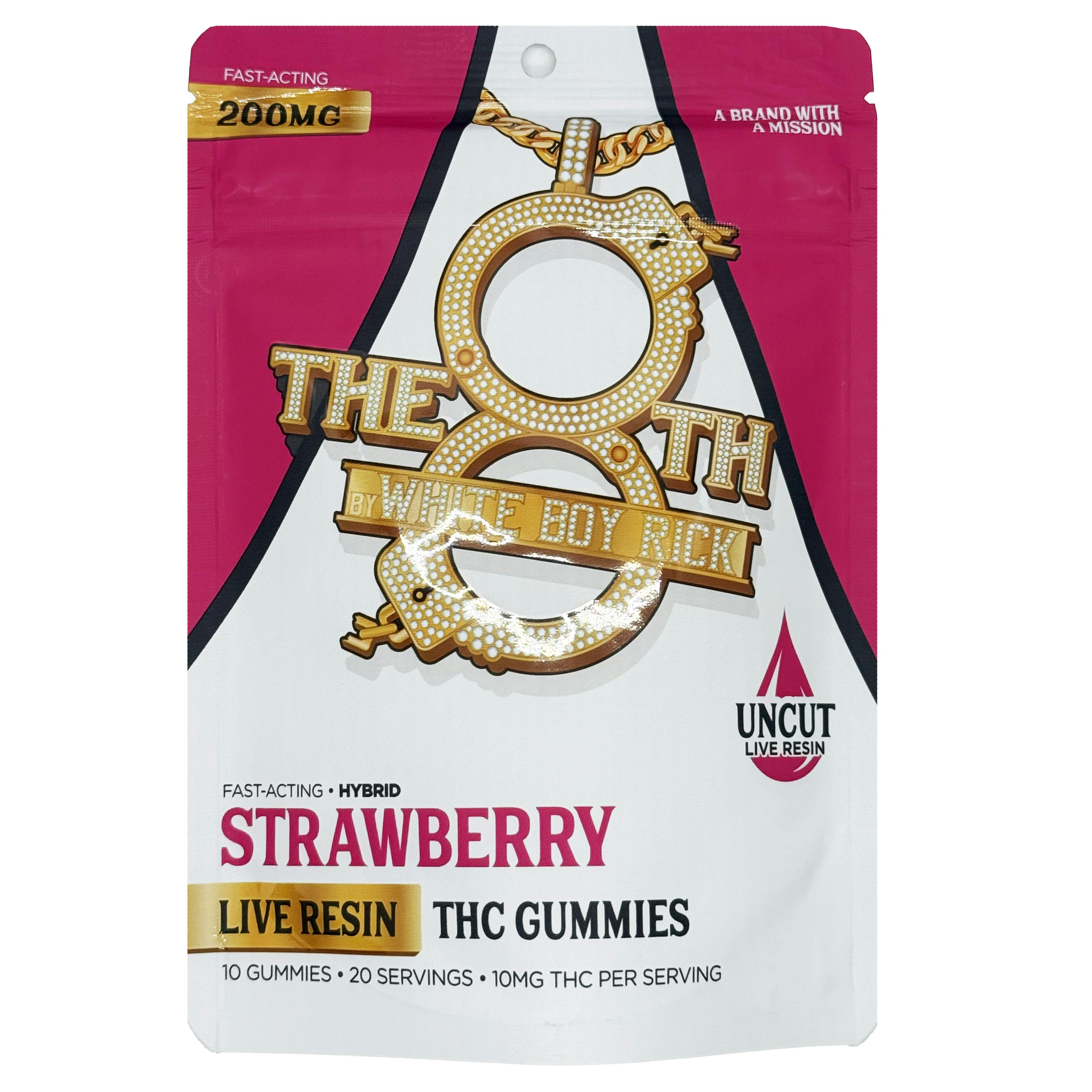 The 8th By White Boy Rick Strawberry Fast-Acting Live Resin