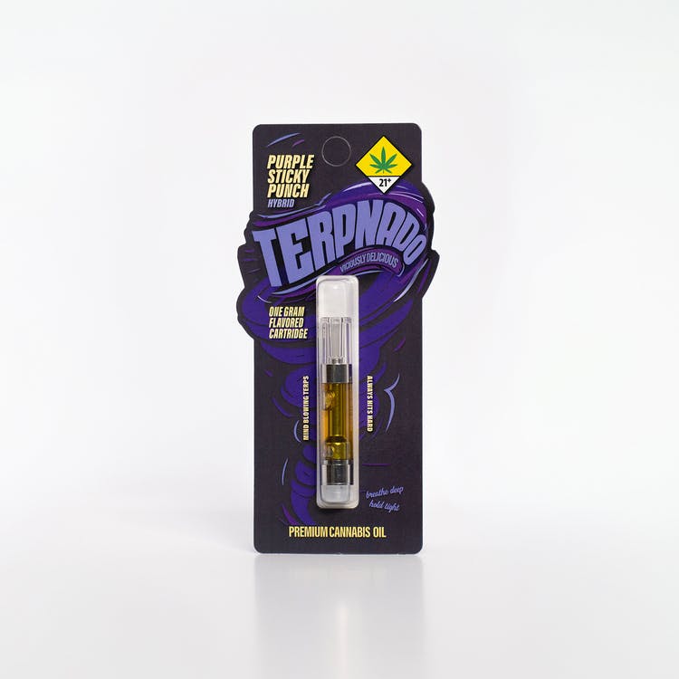 Terpnado: Purple Sticky Punch -  Flavored Cartridge