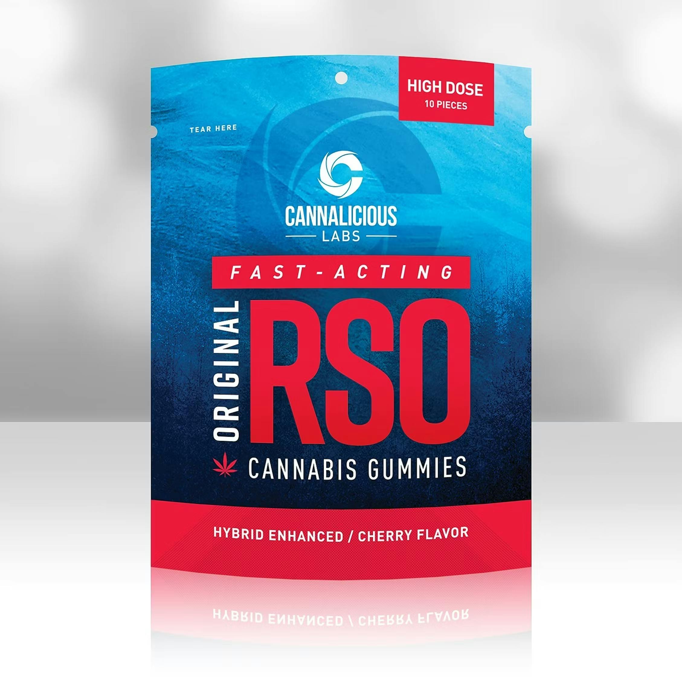 Cannalicious - 200mg RSO Gummies - Cherry