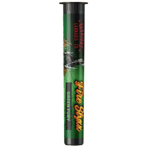 Glorious Fire Styxx Green Fury Infused Preroll Rec-active