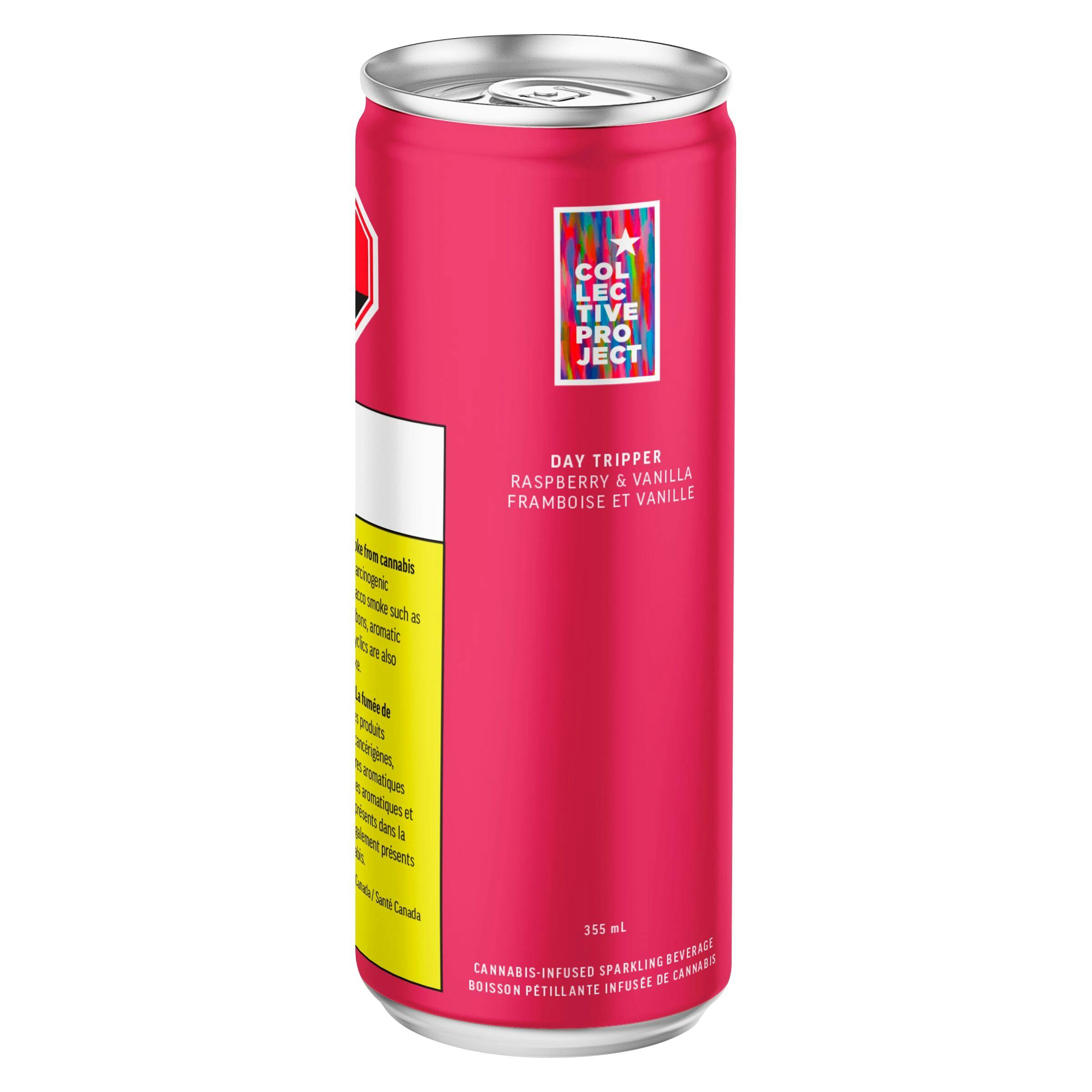 Collective project - day tripper (raspberry & vanilla) sparkling juice - 355ml-0
