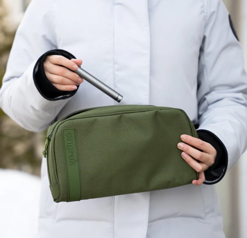 Photo of ONGROK | Smell Proof Carbon lined Wallet | Large 6 x 11″ | Green