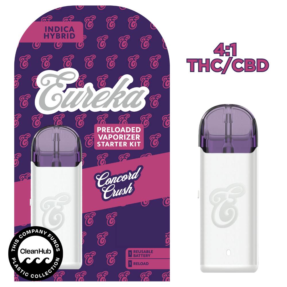 Product PRELOAD Starter Kit - 1g FUSION - Concord Crush (4:1 THC/CBD)
