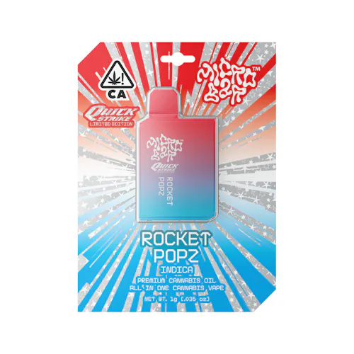 Rocket Popz Disposable | All-In-One | 1g-1