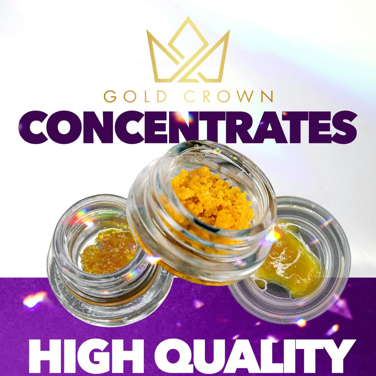 Gold Crown x Peninsula Garden - 1g Sugar - Party Poppers