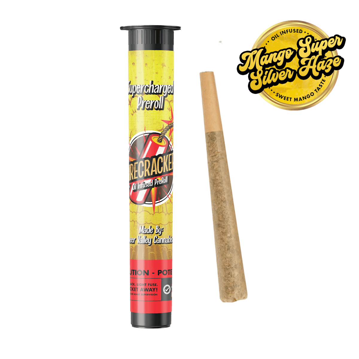 Image of Mango Super Silver Haze | 1g Infused Preroll