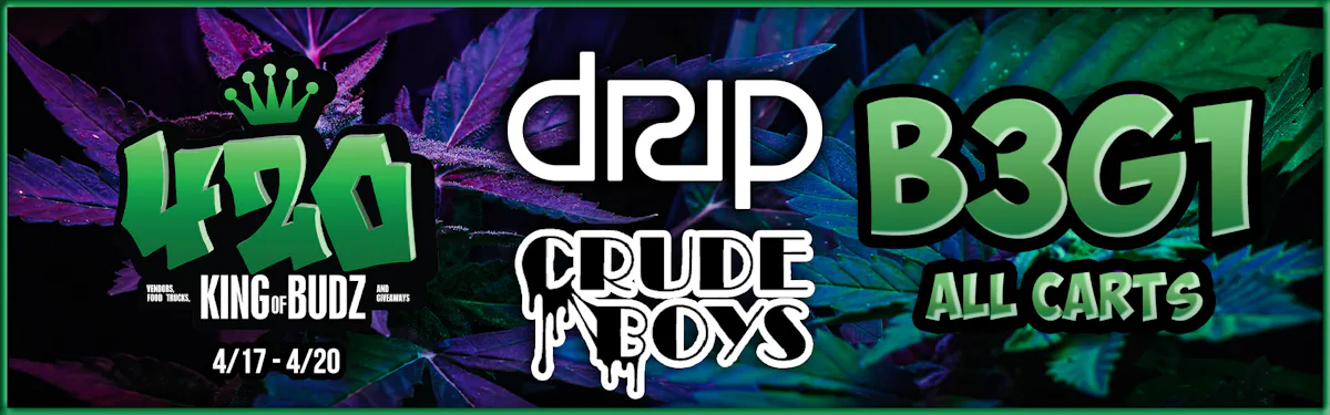 Drip / Crude Boys All CARTS - B3G1 FREE